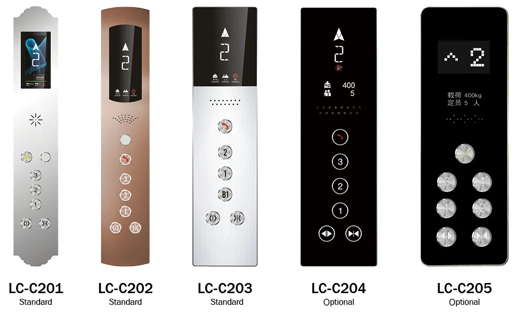 แผงควบคุมลิฟต์บ้าน COP / LOP และจอสัมผัส ซีรีส์ LC